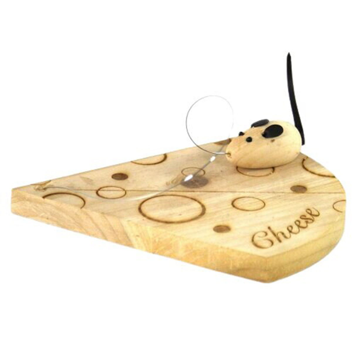 Cheese Board with Mouse and Wire Cutter - Image 3