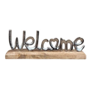 Metal Welcome Sign