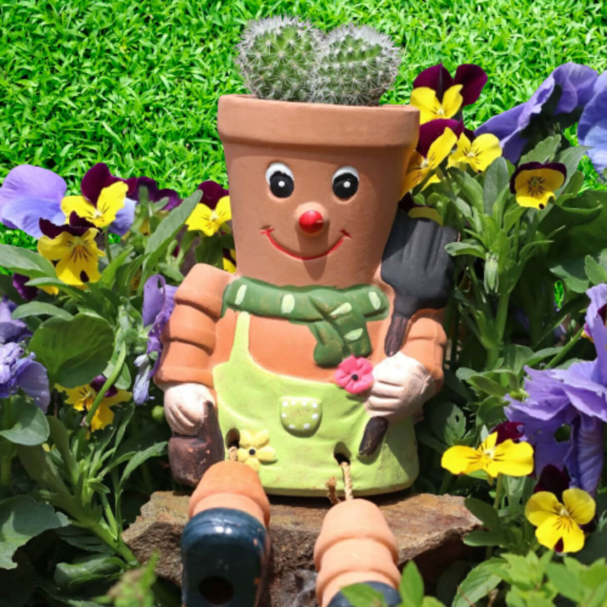 Terracotta Pot Man - Image 3